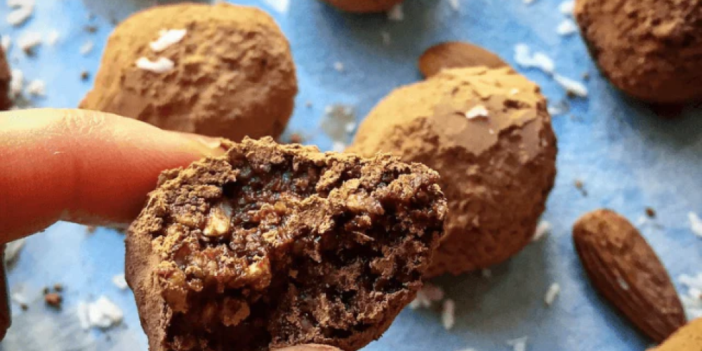 Chokoladekugler med kaffe og kærlighed