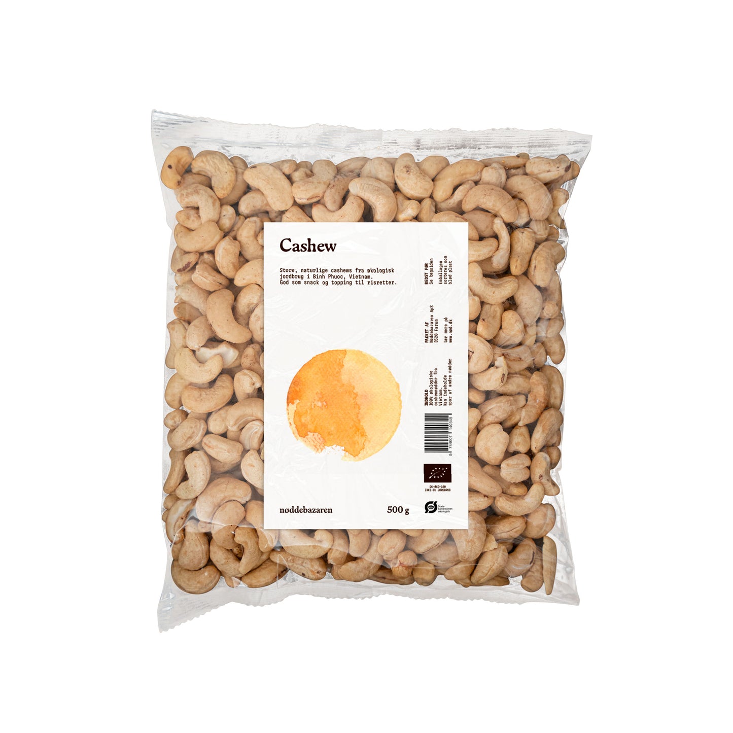 
                  
                    Økologiske cashewnødder
                  
                