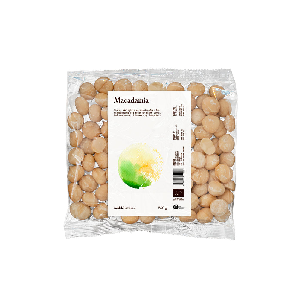 
                  
                    Økologiske macadamianødder
                  
                